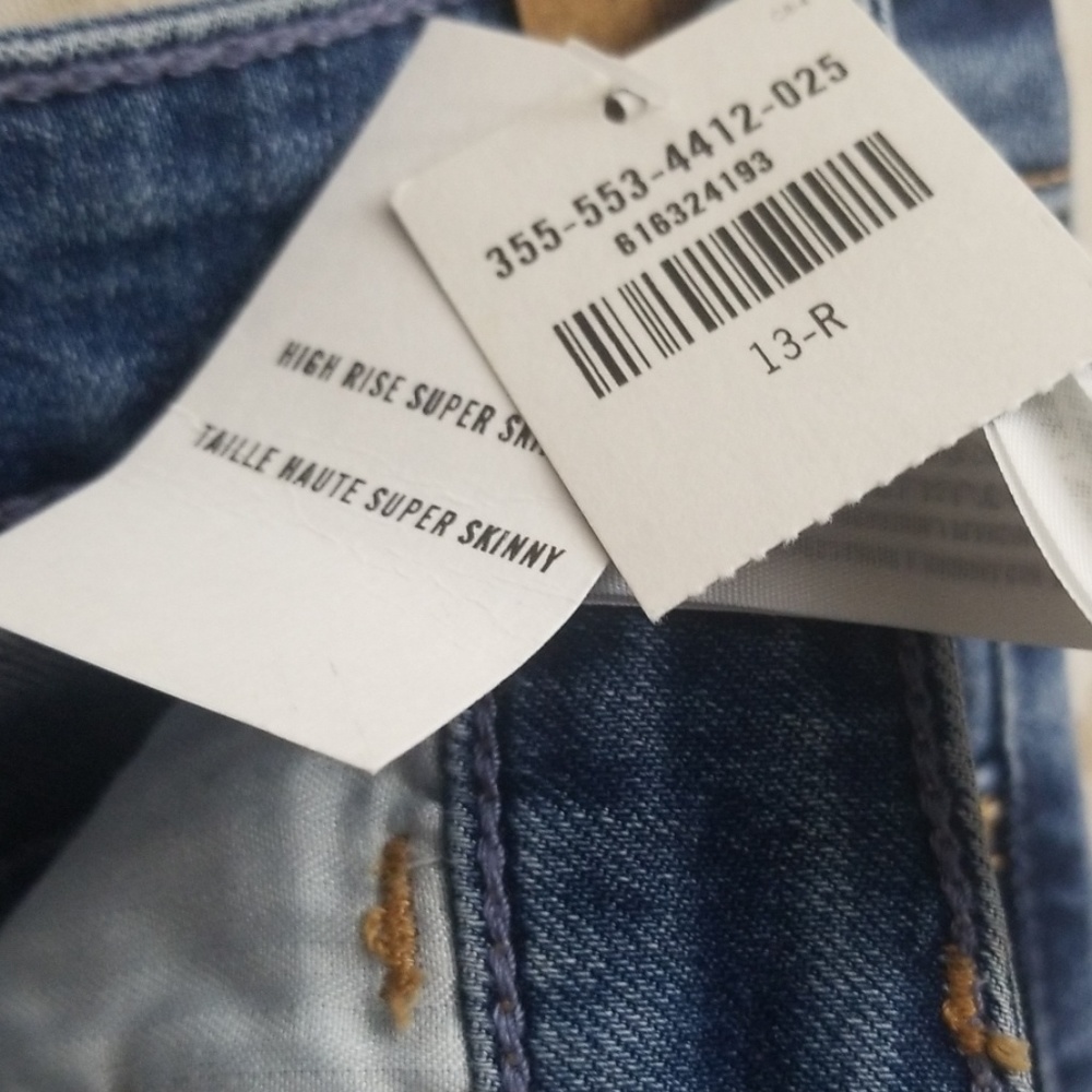 ¡ SOLD OUT !!Hollister super skinny jeans 13 - Picture 7 of 8